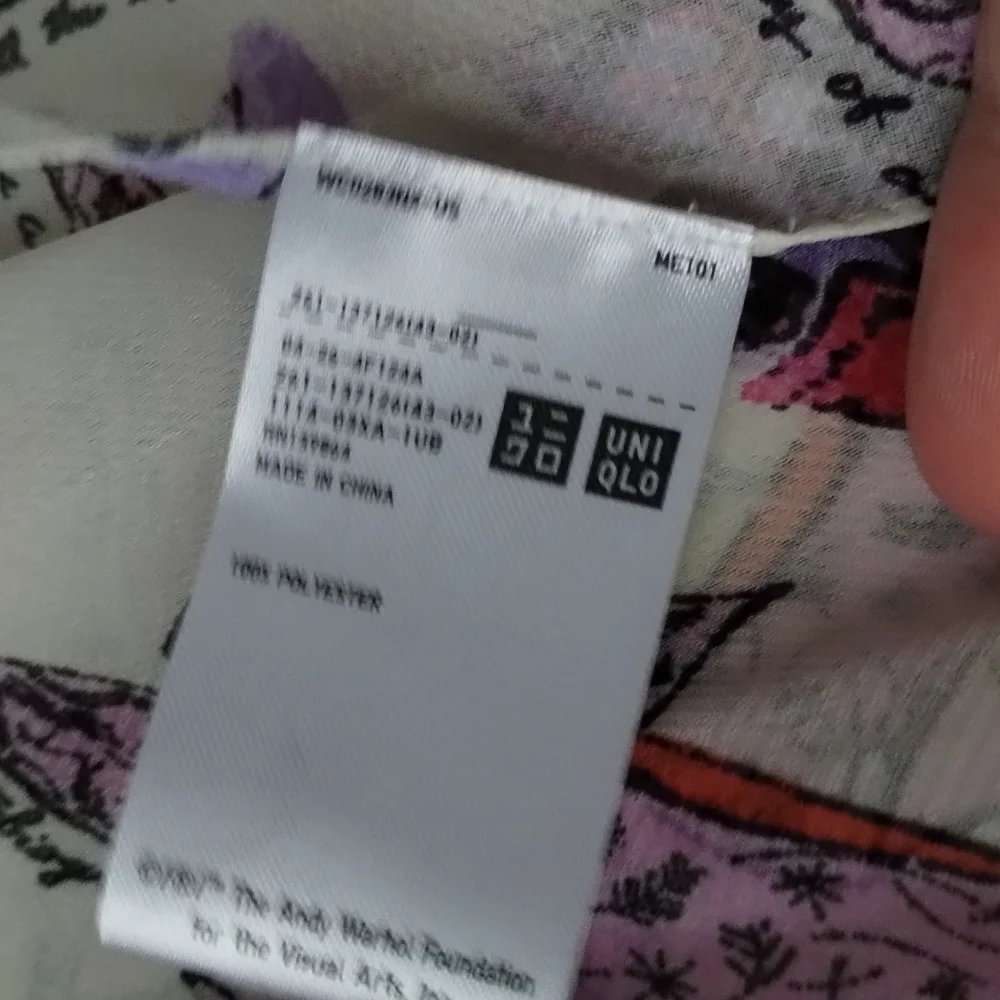Uniqlo Colorful Print Scarf